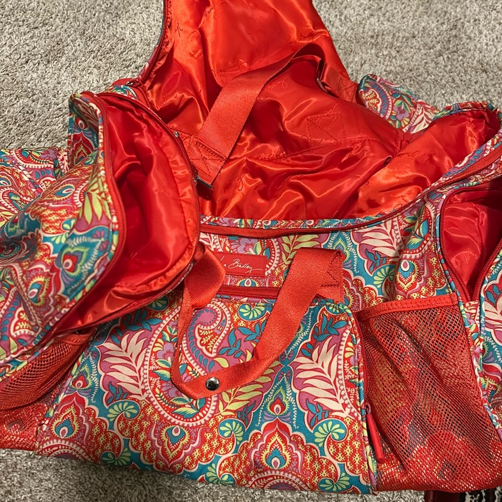 Very Bradley gym bag